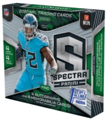 2020 Panini 1st Off The Line (FOTL) Spectra NFL Football Hobby Box